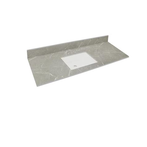 49 x 22 bathroom vanity top with sink|home depot vanity top 49x22.